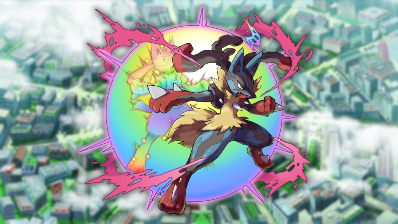 pokemon lucario mega evolution