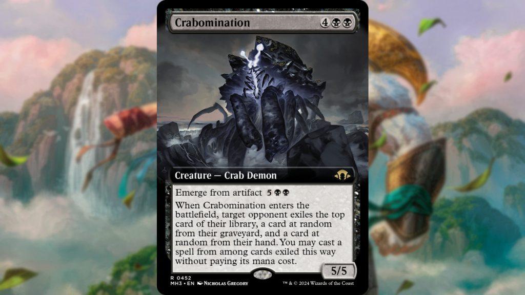 MTG Modern Horizons 3 Crabomination card