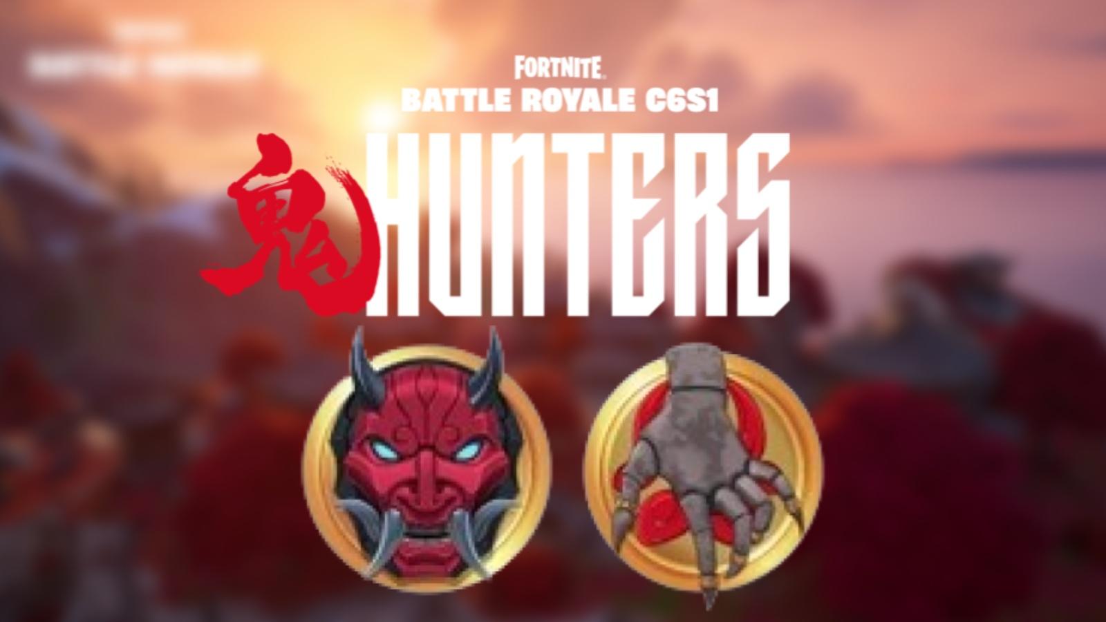 A screenshot featuring Fortnite Chapter 6 Season 1 Medallions.