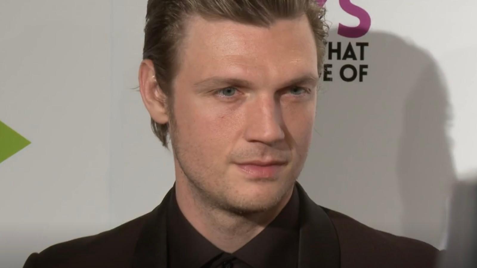 Footage of Nick Carter shown in Fallen Idols