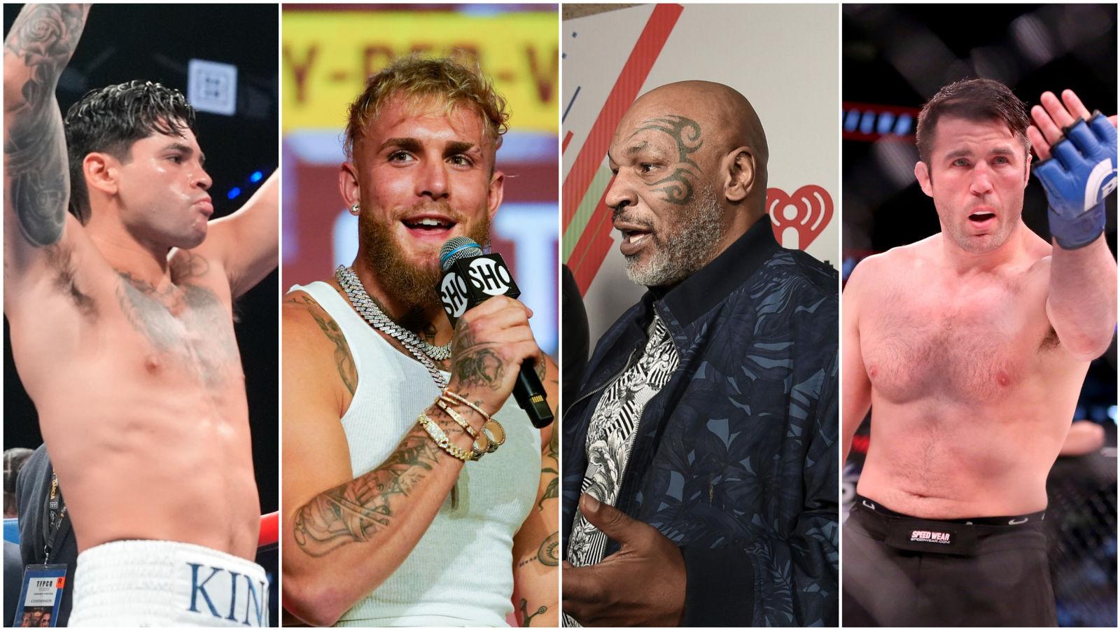 Ryan Garcia, Jake Paul, Mike Tyson and Chael Sonnen