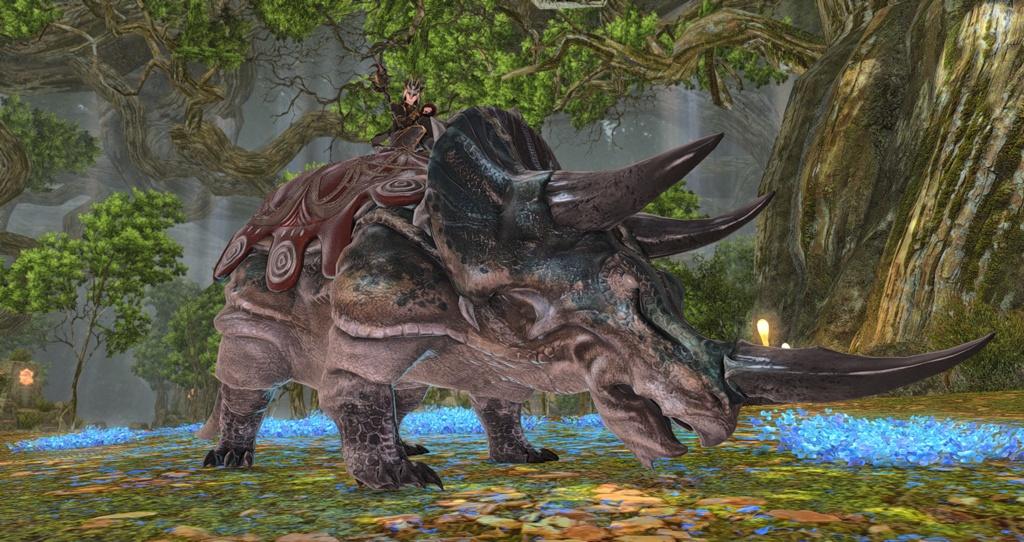 Triceratops in FFXIV