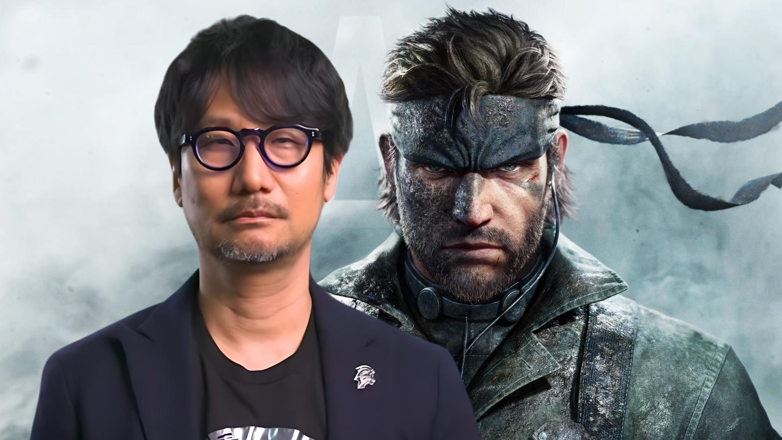 Solid Snake and Hideo Kojima