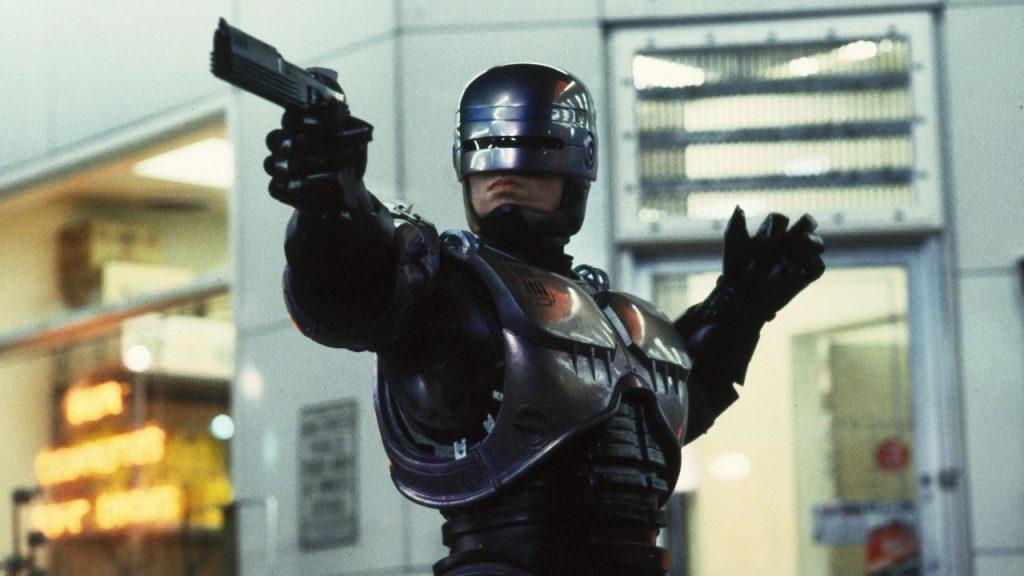 A still from RoboCop