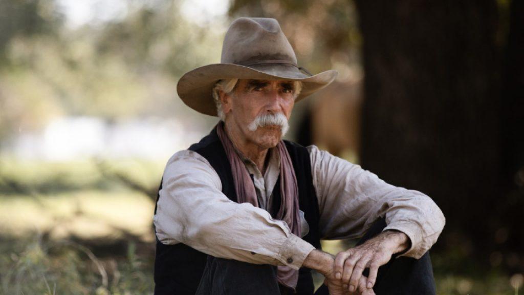 Sam Elliott as Shea in 1883