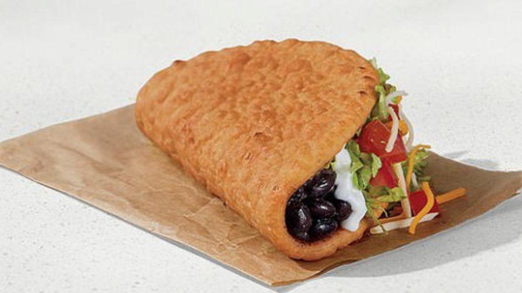 Black bean chalupa