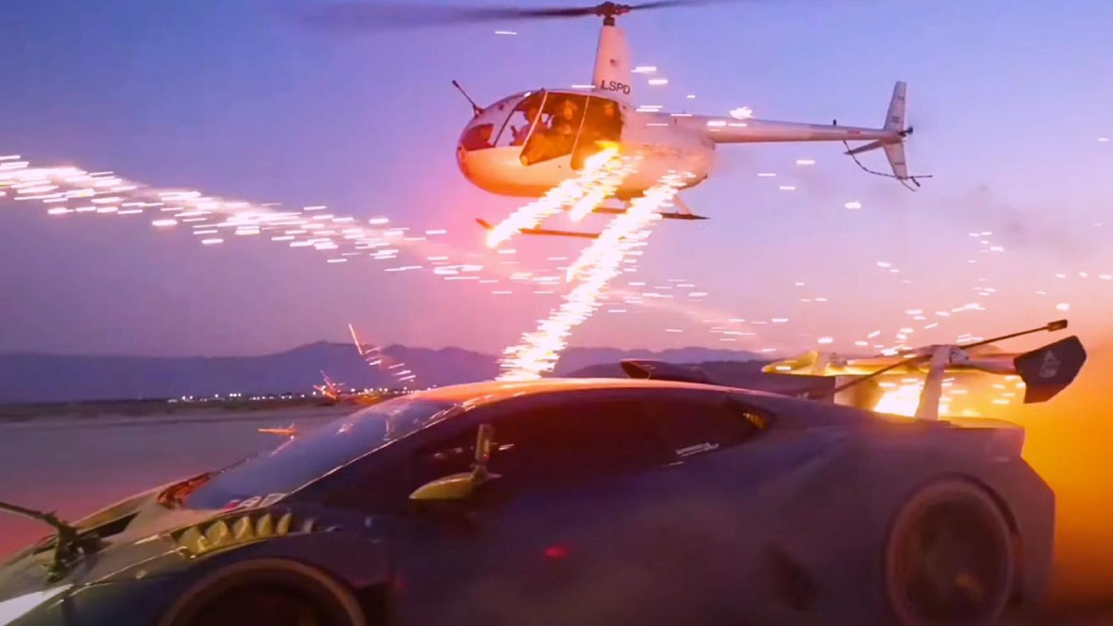 Lamborghini Fireworks