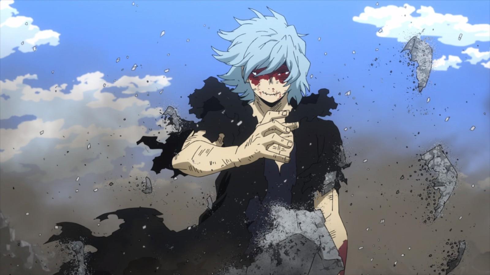 Tomura Shigaraki using Decay