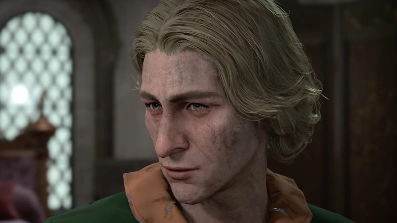 A screenshot featuring Oskar in Baldur's Gate 3.