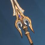 Demon Knight's Spear weapon in Solo Leveling: Arise.