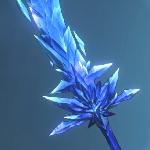 Frostbite Falchion weapon in Solo Leveling: Arise.