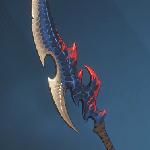 Lizard Glaive weapon in Solo Leveling: Arise.