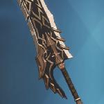 Orc's Broadsword weapon in Solo Leveling: Arise.