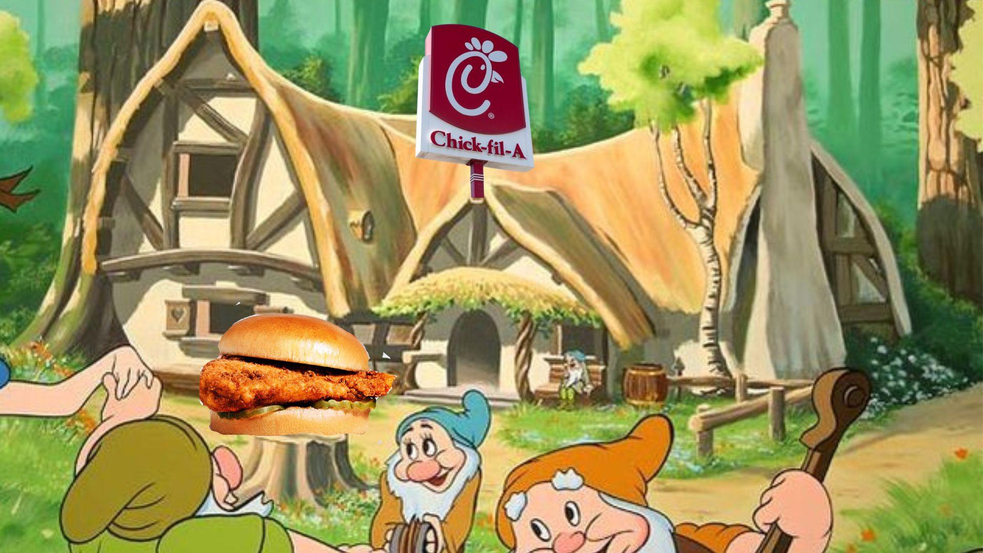 chick fil a dwarf house