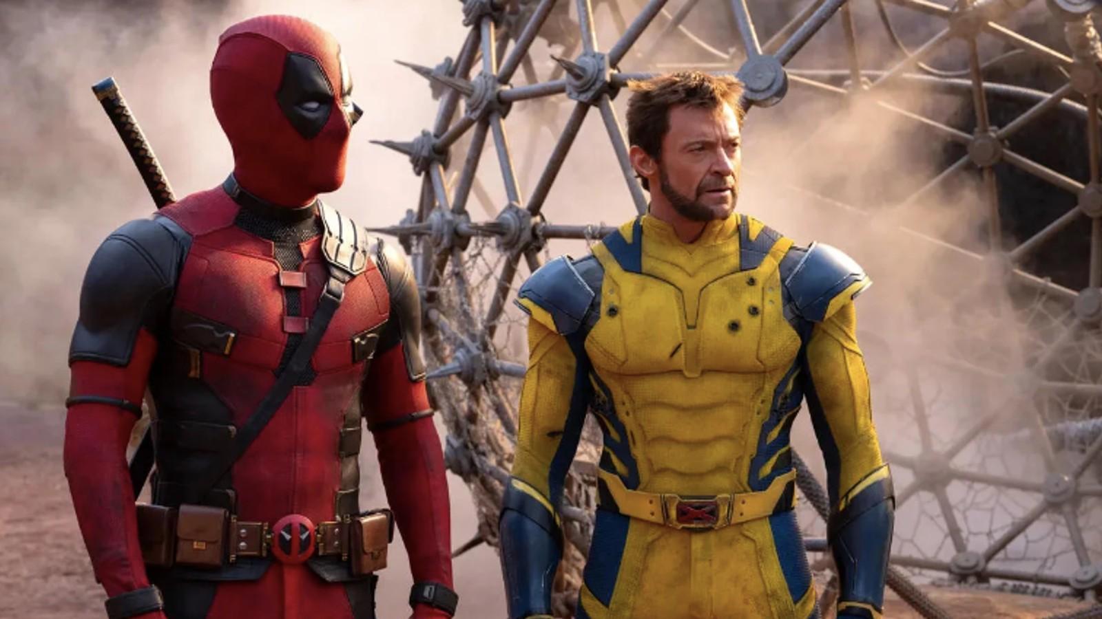 Ryan Reynolds and Hugh Jackman in Deadpool and Wolverine