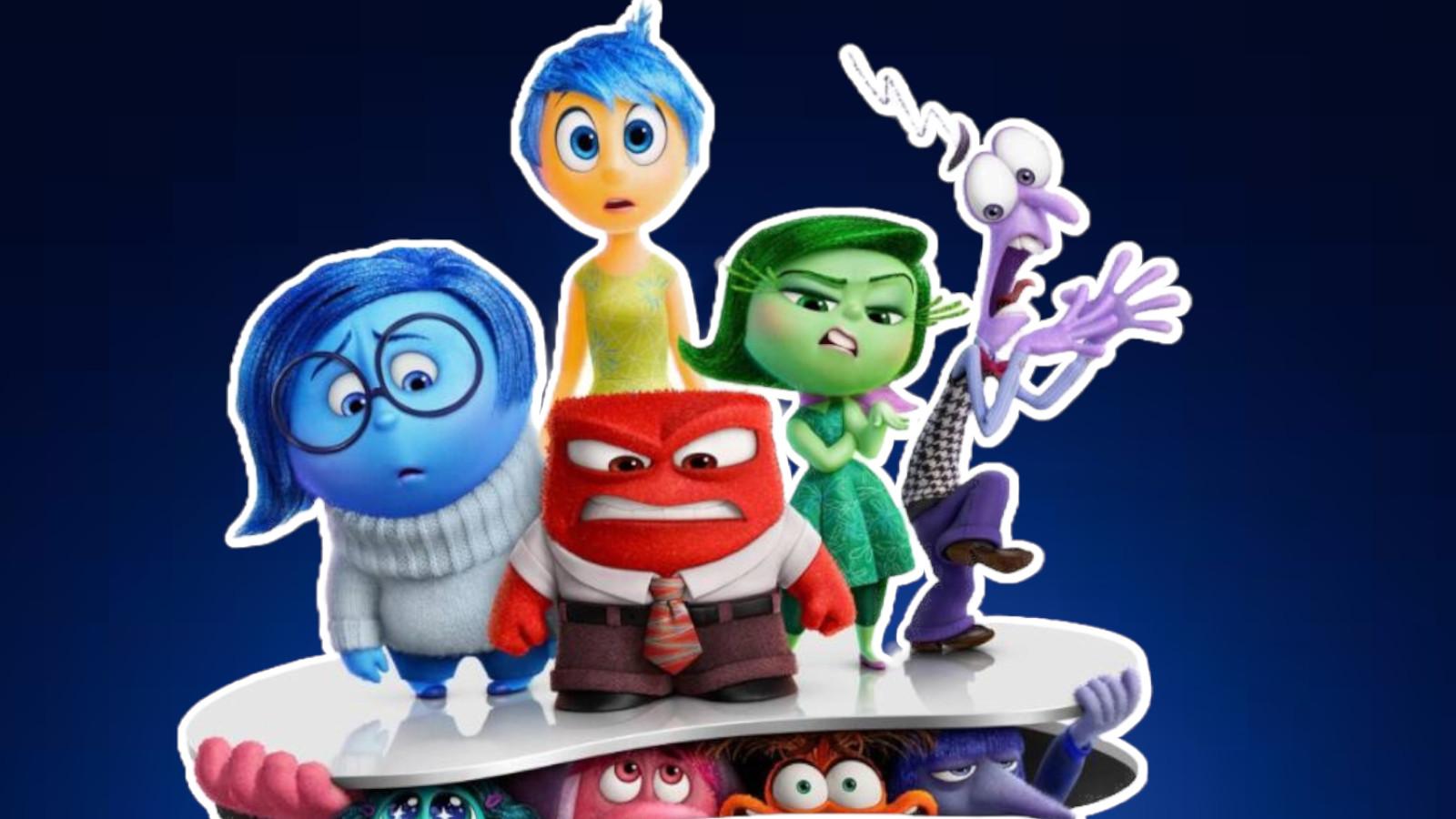 Characters from Inside Out 2