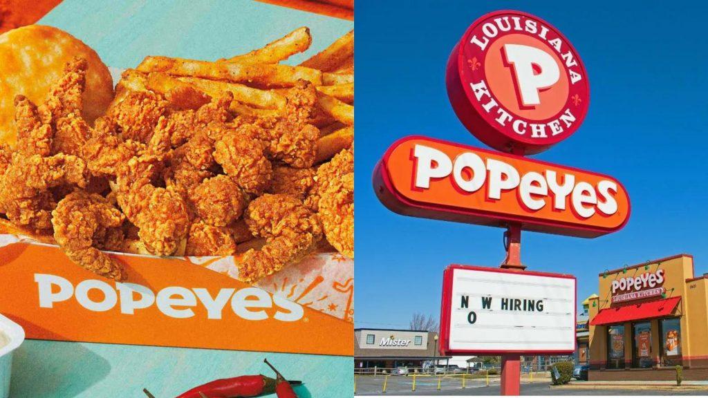 popeyes food