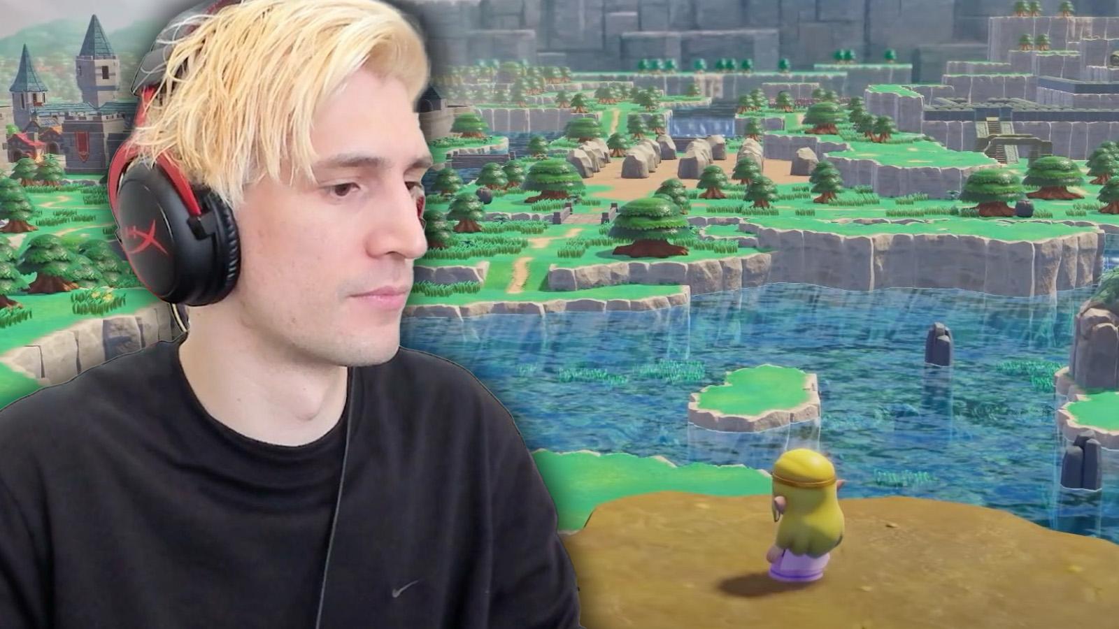 xqc Zelda Hyrule map