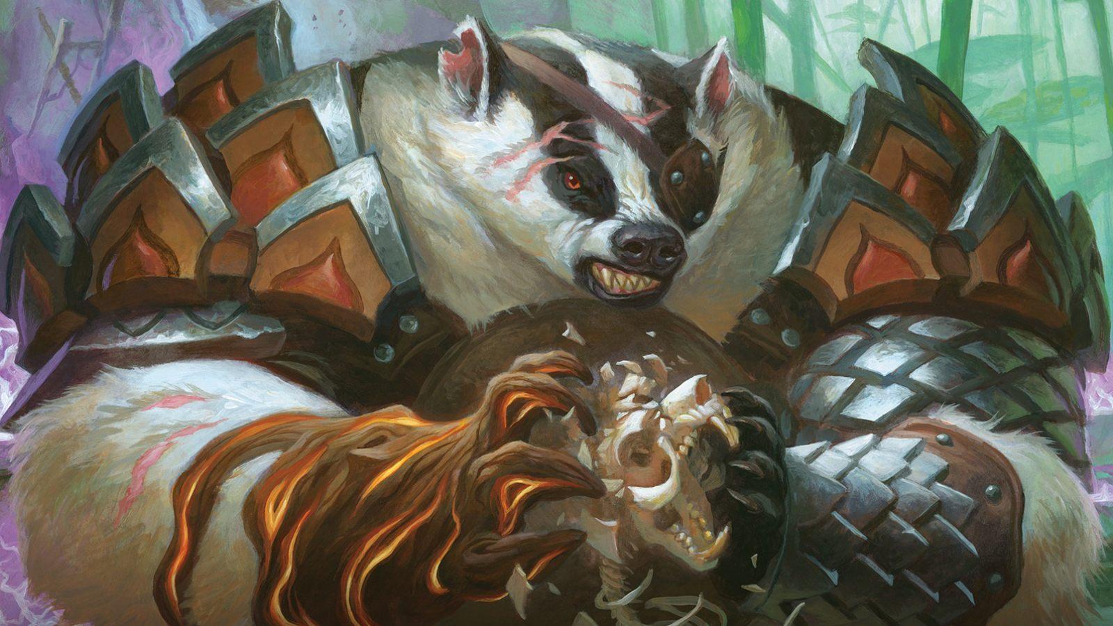 MTG Bloomburrow Badger