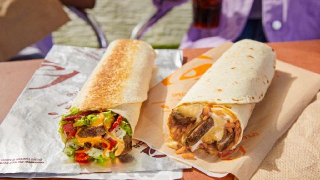 Steak burrito taco bell