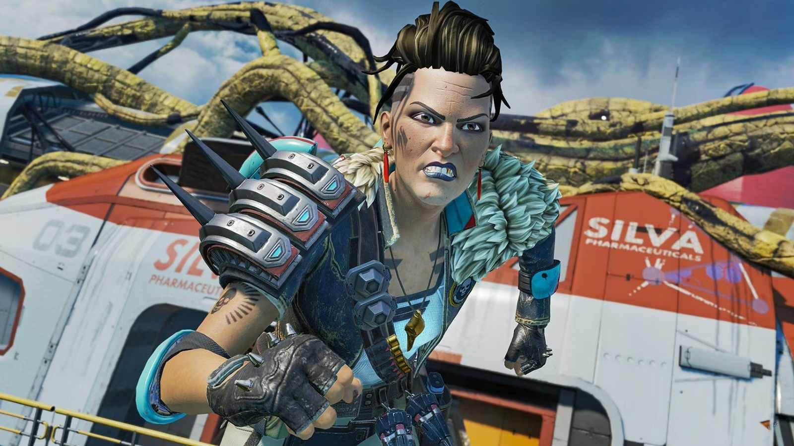 apex legends mad maggie running toward camera