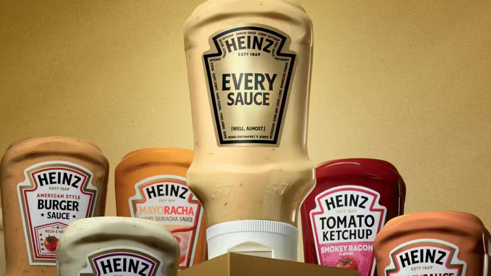 Heinz every sauce