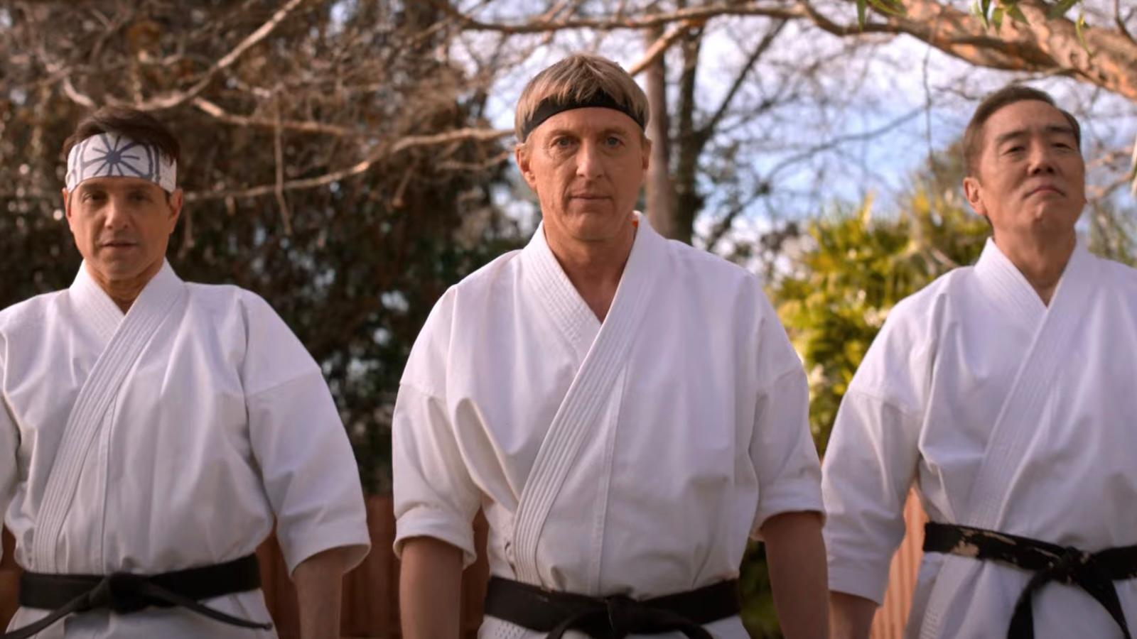 Still from Cobra Kai Season 6 Part 1 trailer