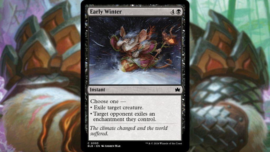 MTG Bloomburrow Early Winter