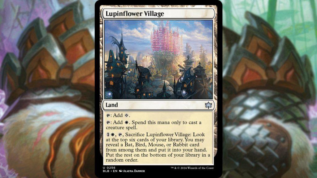 MTG Bloomburrow Lupinflower