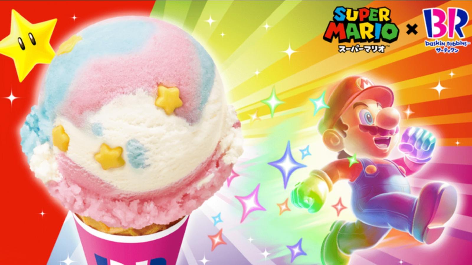 Super Mario x Baskin Robbins