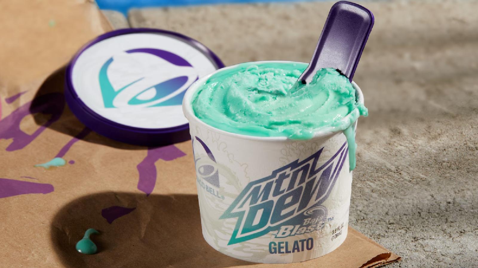 Mountain Dew Baja Blast Gelato