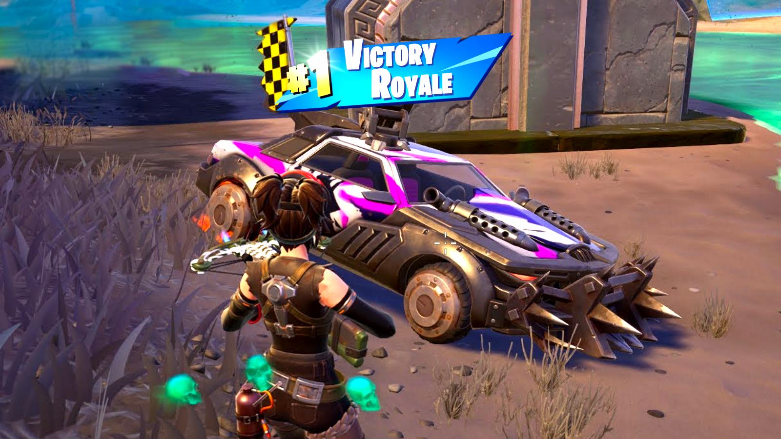 Fortnite invincible car glitch during Chapter 5 Season 3.