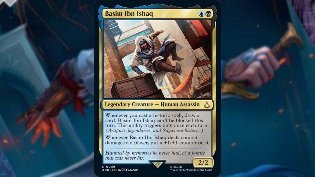 MTG Basim Assassin card