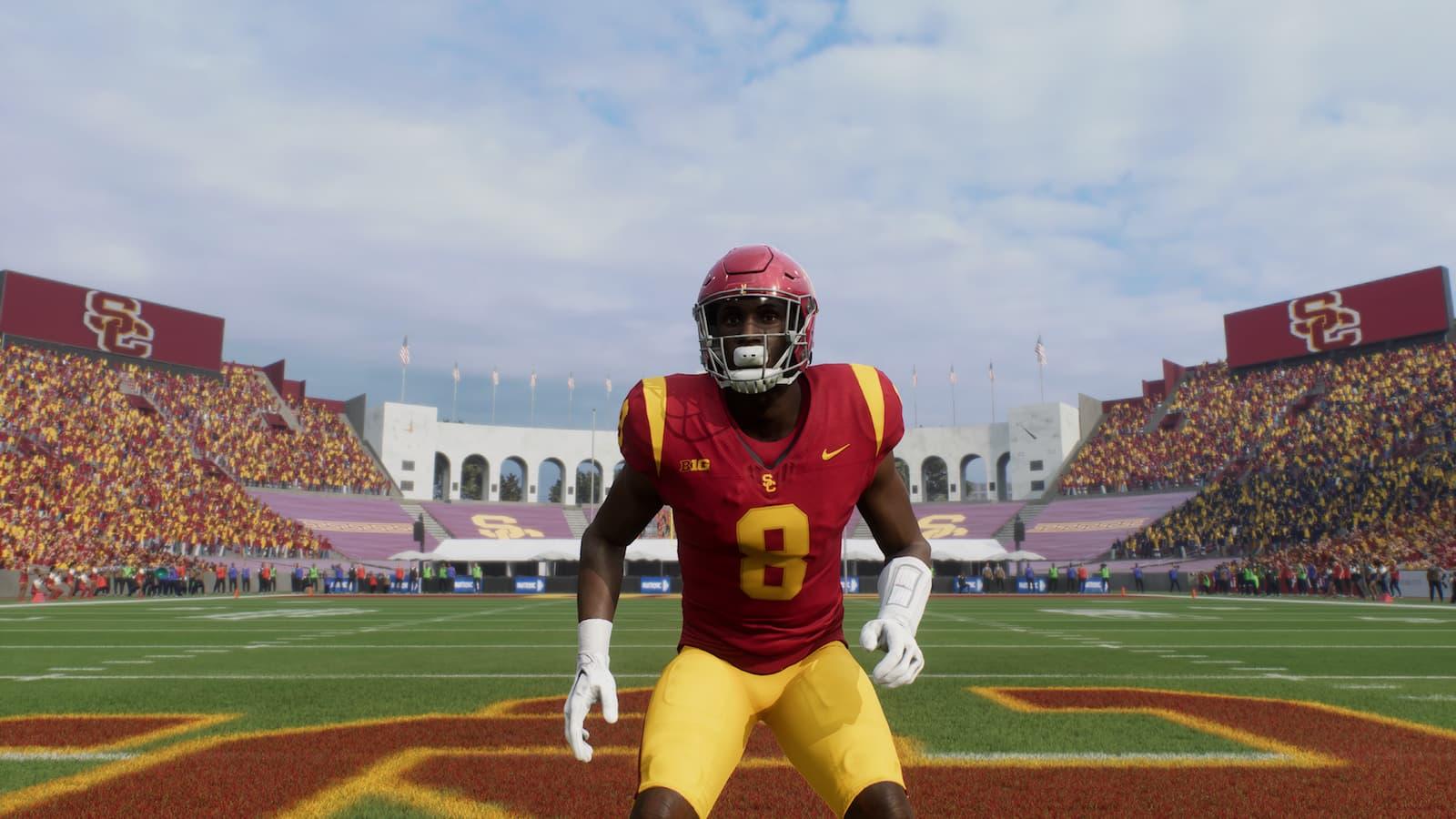 USC player College Football 25