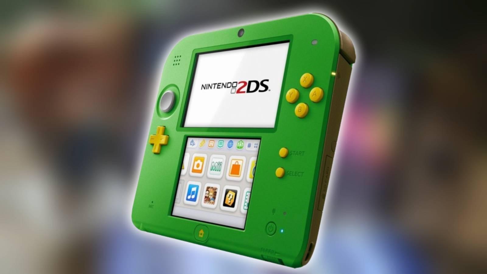 Image of the Legend of Zelda Ocarina of Time 3D 2DS 'Link Edition'.