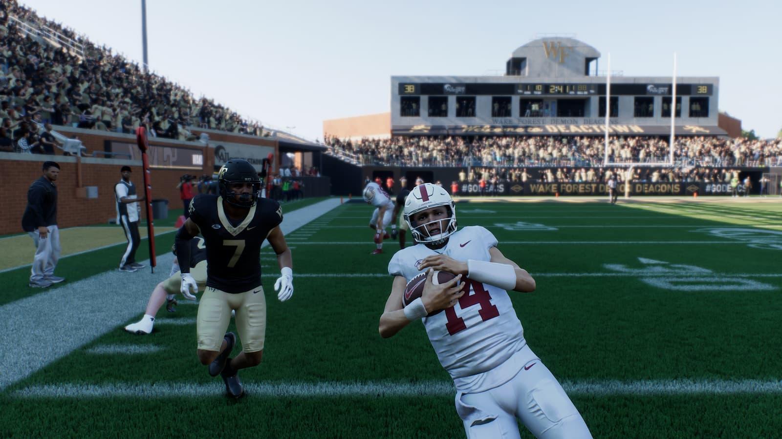 Stanford QB slide College Football 25