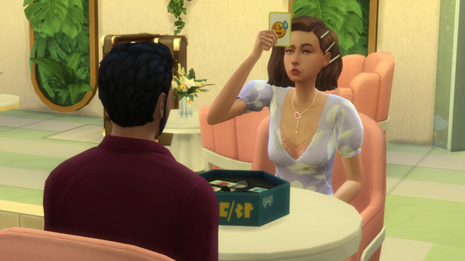 A screenshot featuring The Sims 4 Lovestruck gameplay and features.