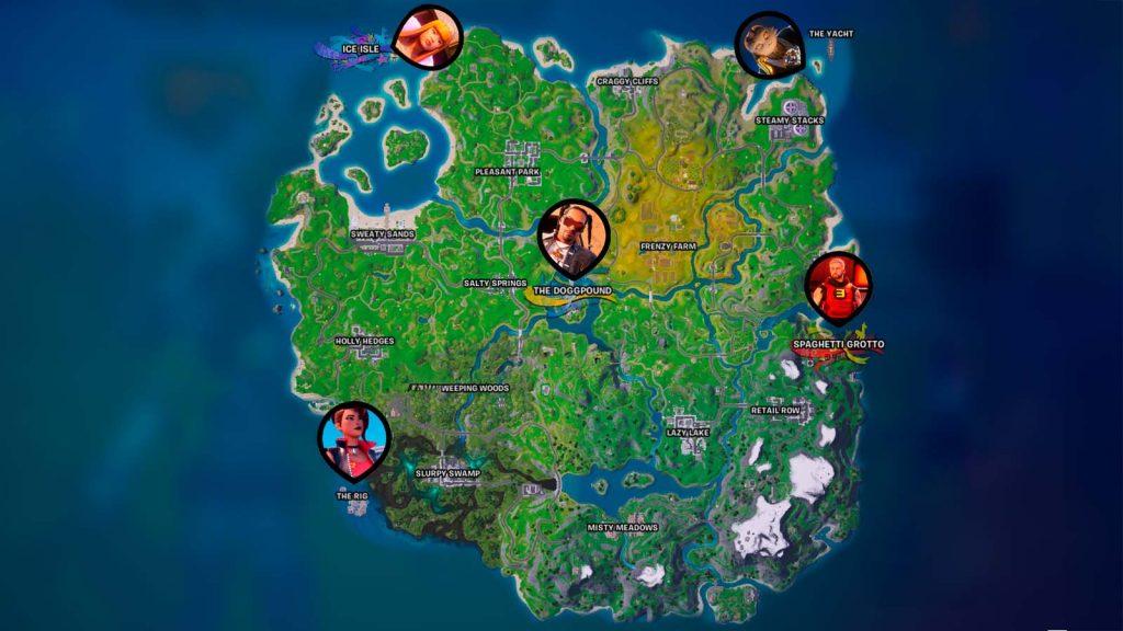 FN bosses map