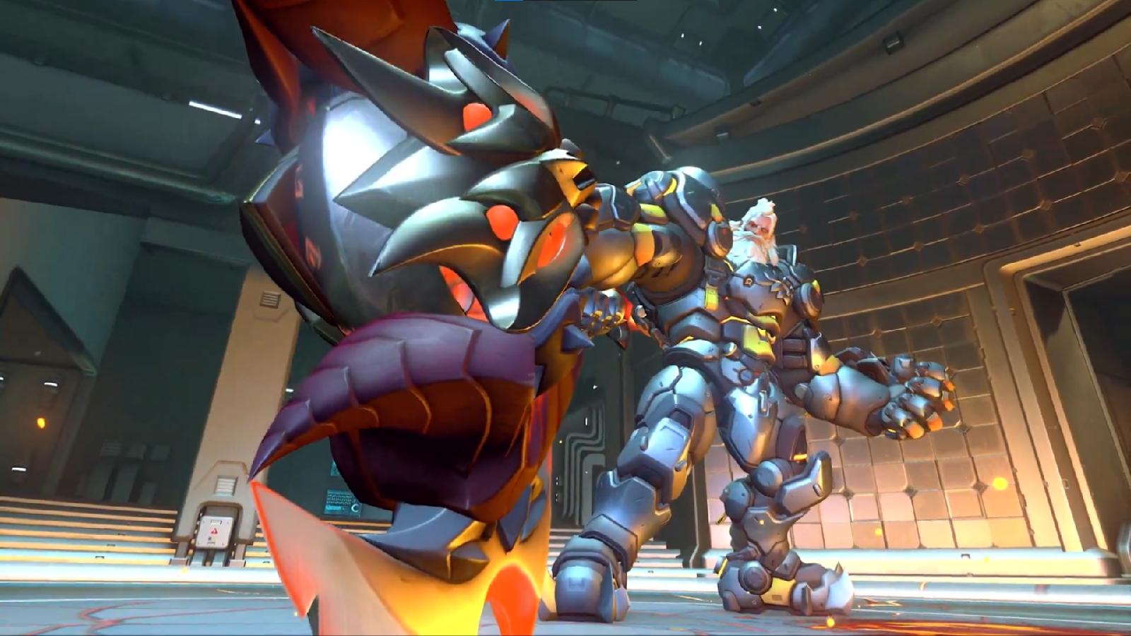 Overwatch 2 Reinhardt mythic weapon skin