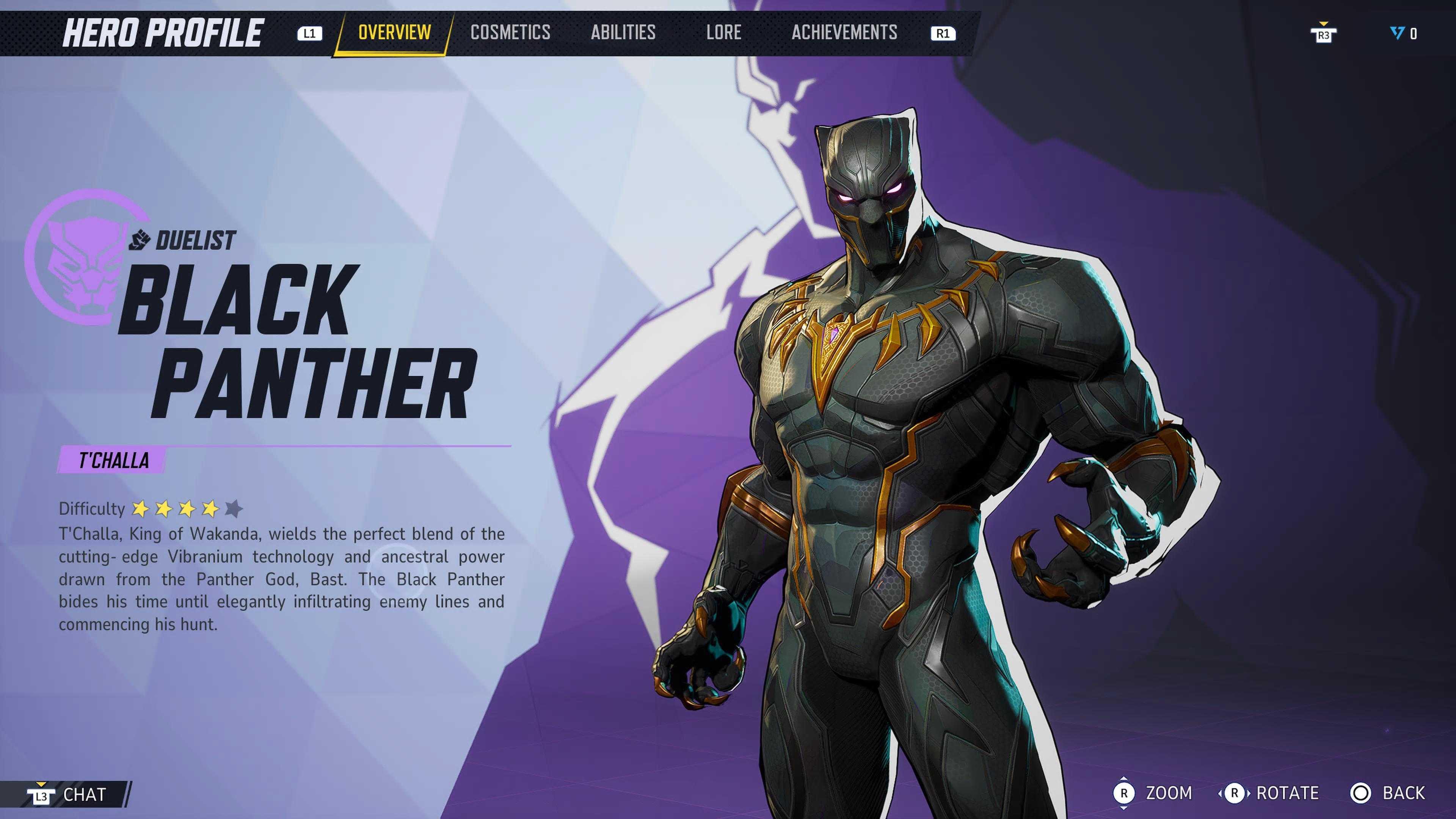 Black Panther in Marvel Rivals