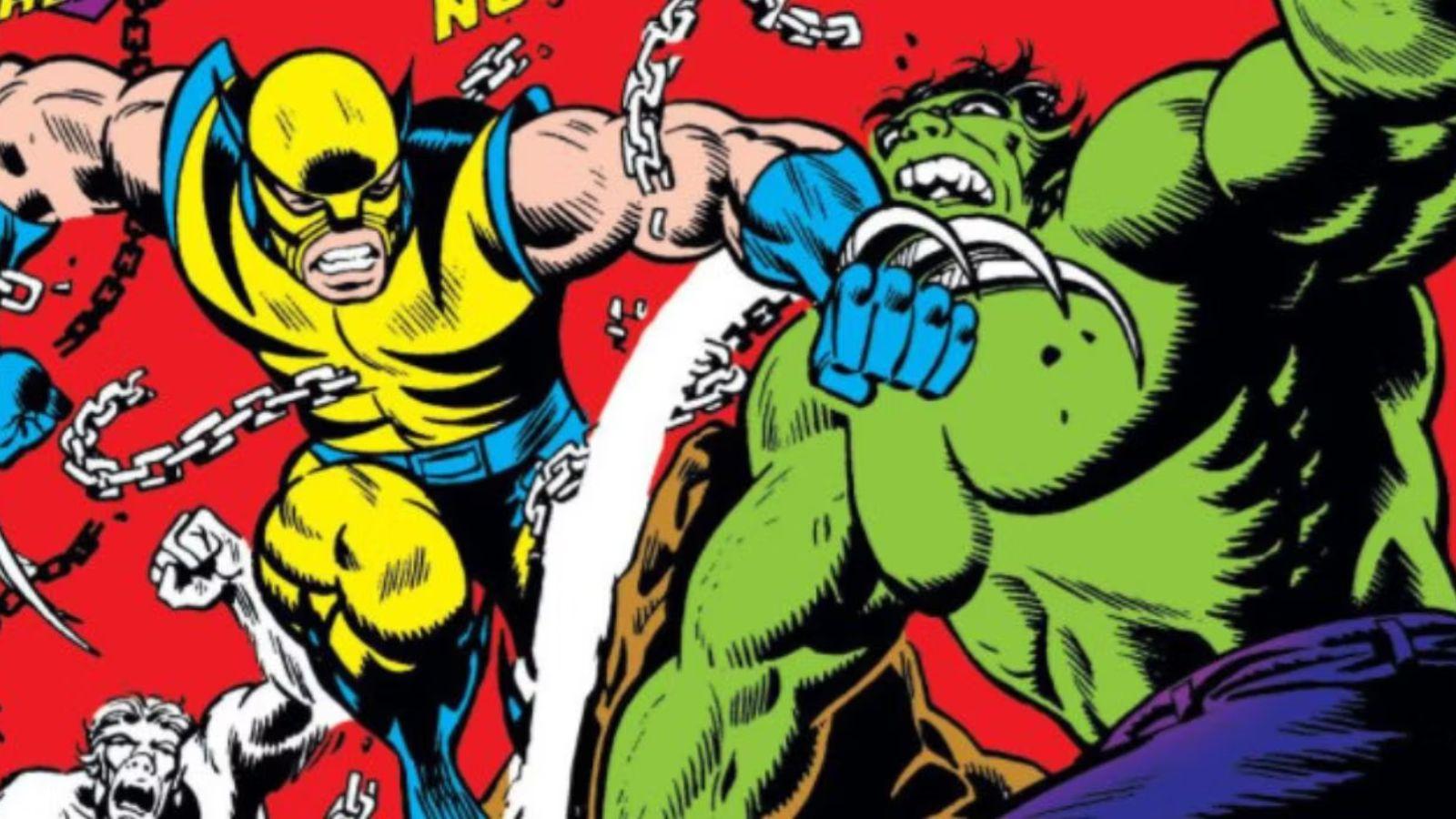 Wolverine vs. Hulk in Marvel Comics