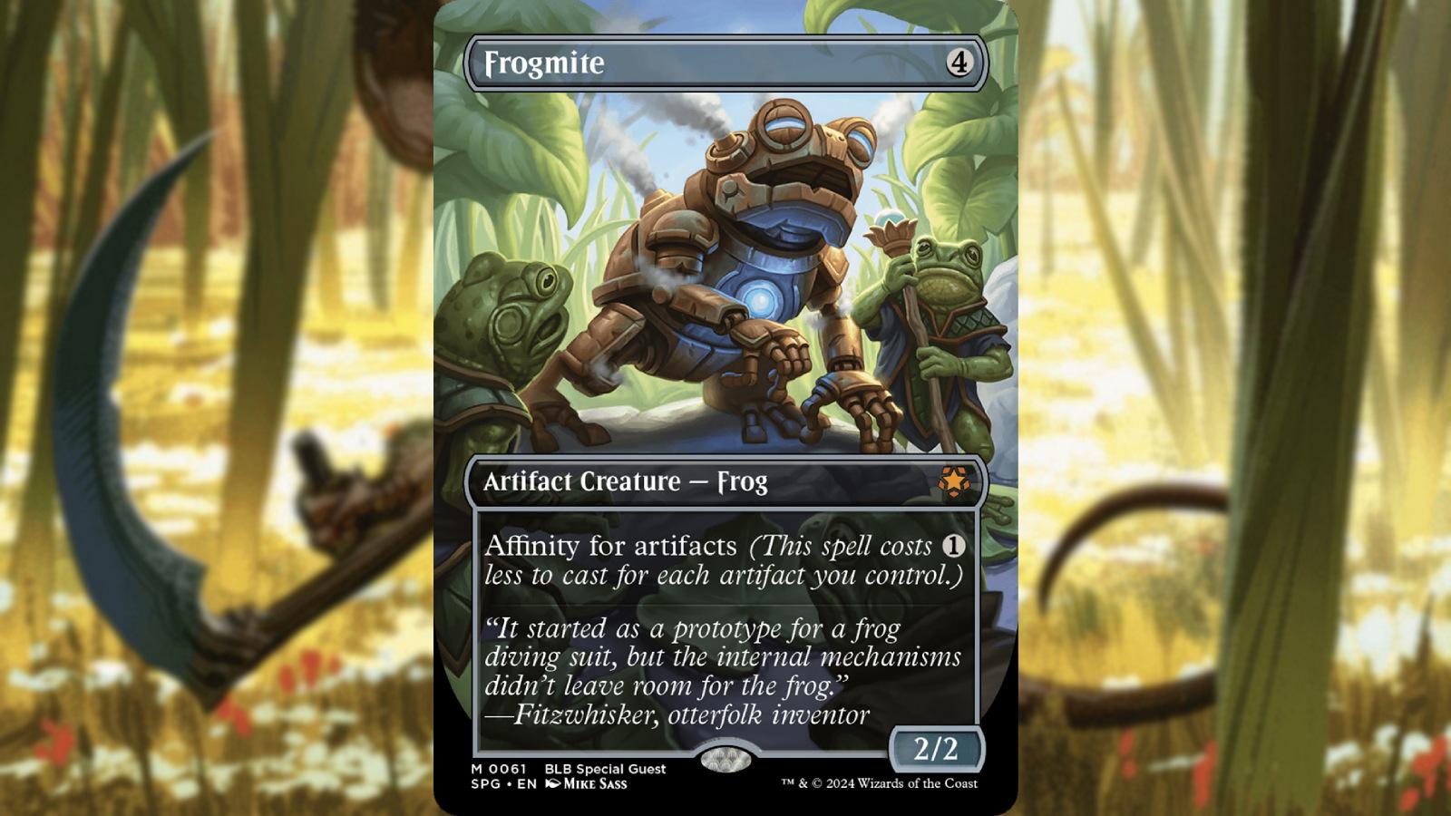 MTG Bloomburrow Frogmite