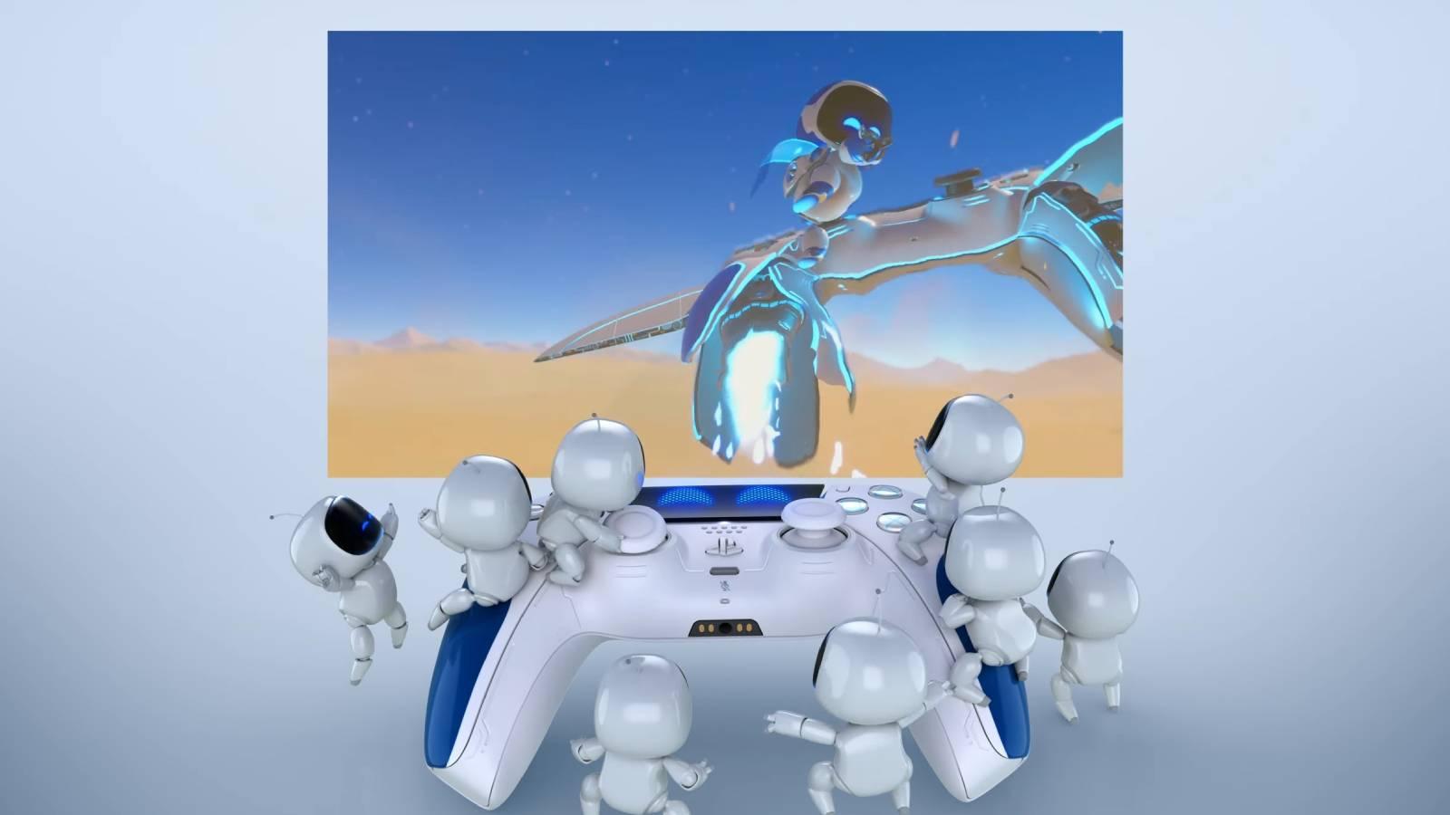 Screenshot from the Astro Bot controller reveal video.