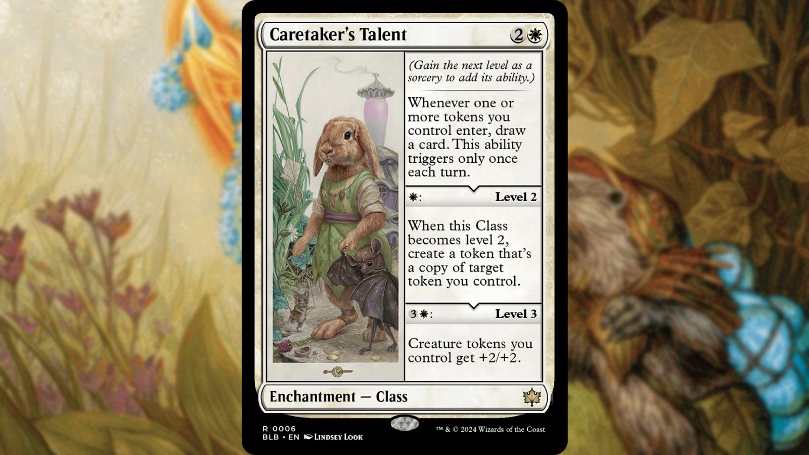 MTG Bloomburrow Caretaker