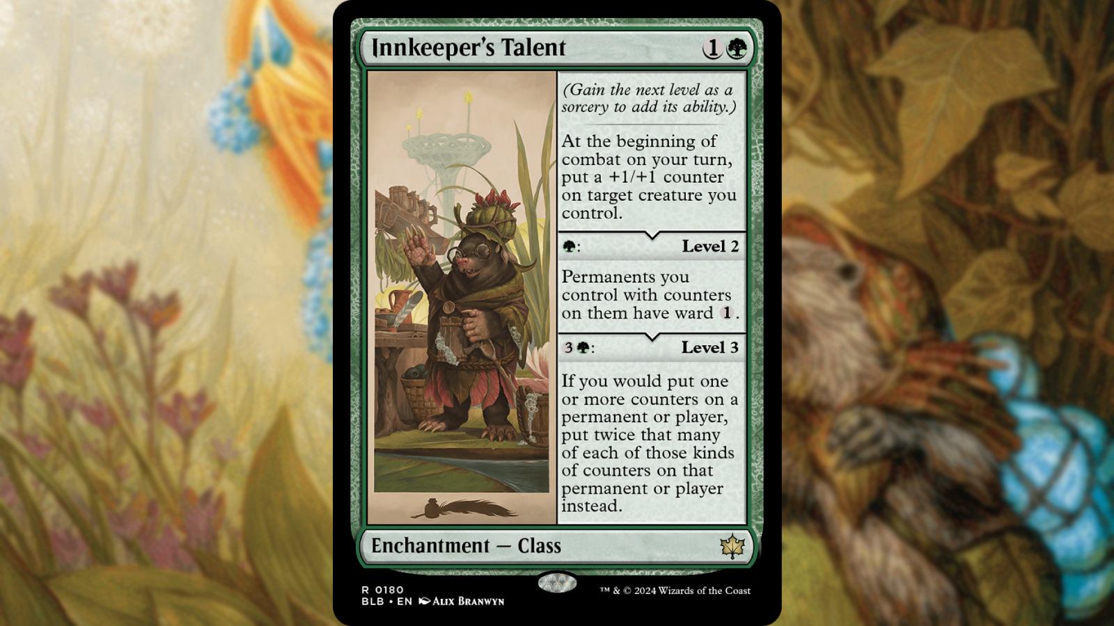 MTG Bloomburrow Innkeeper