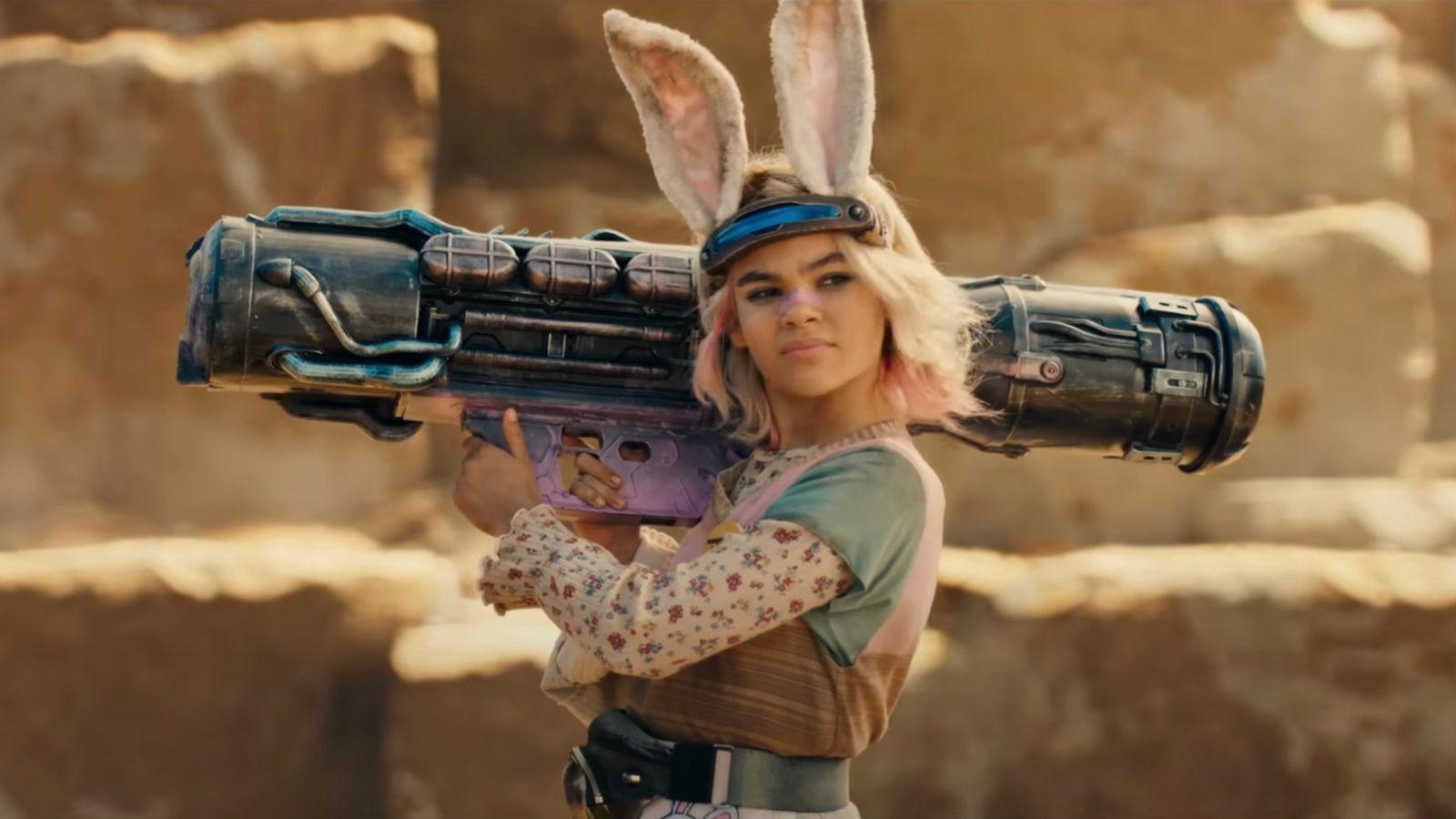 Ariana Greenblatt as Tiny Tina in Borderlands