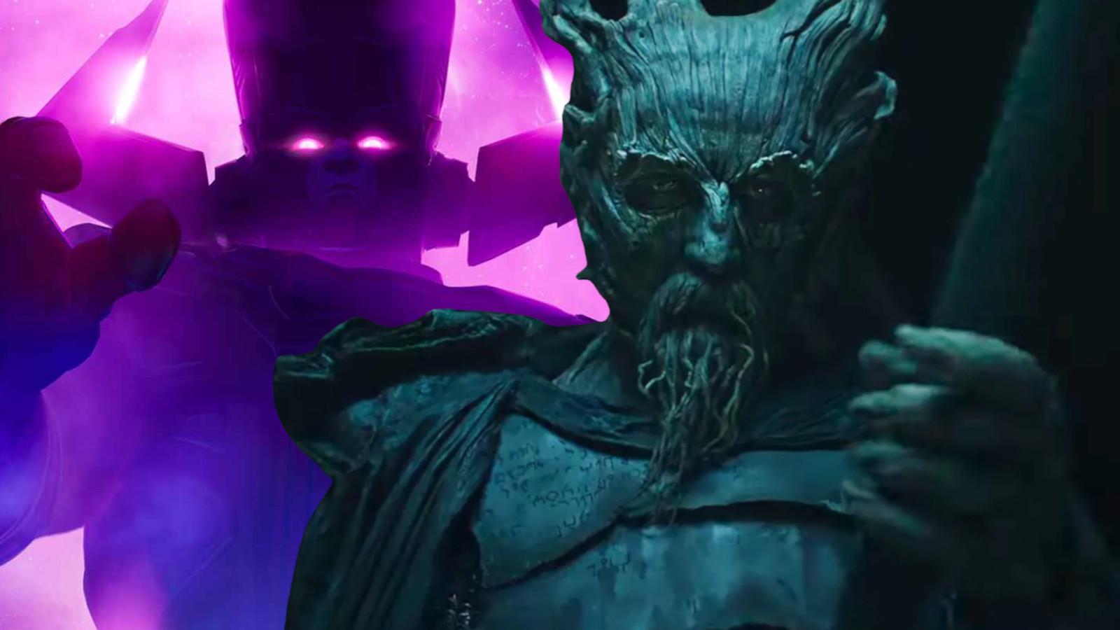 Galactus from Fortnite and The Green Knight