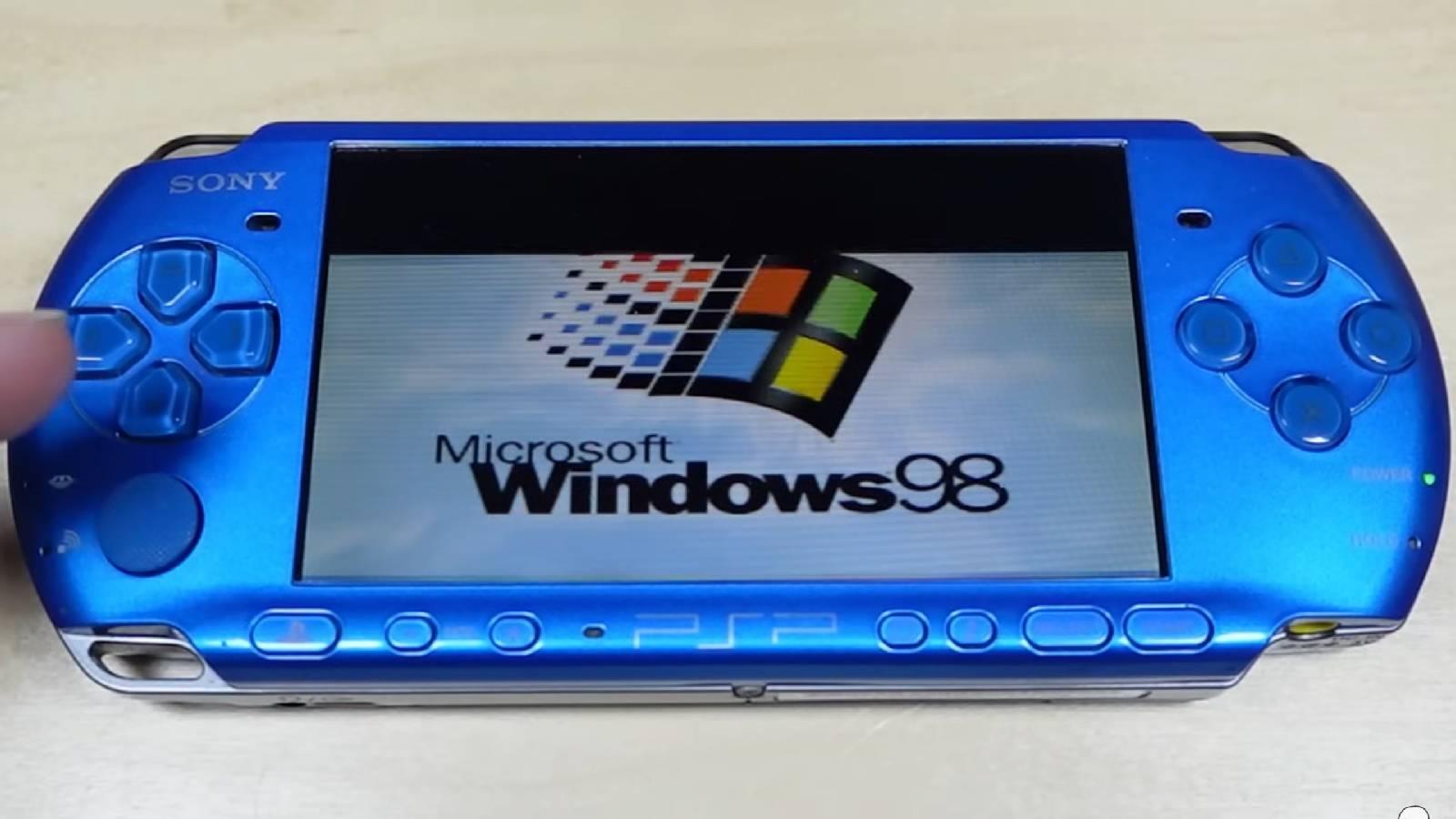 Windows 98 on Sony PSP