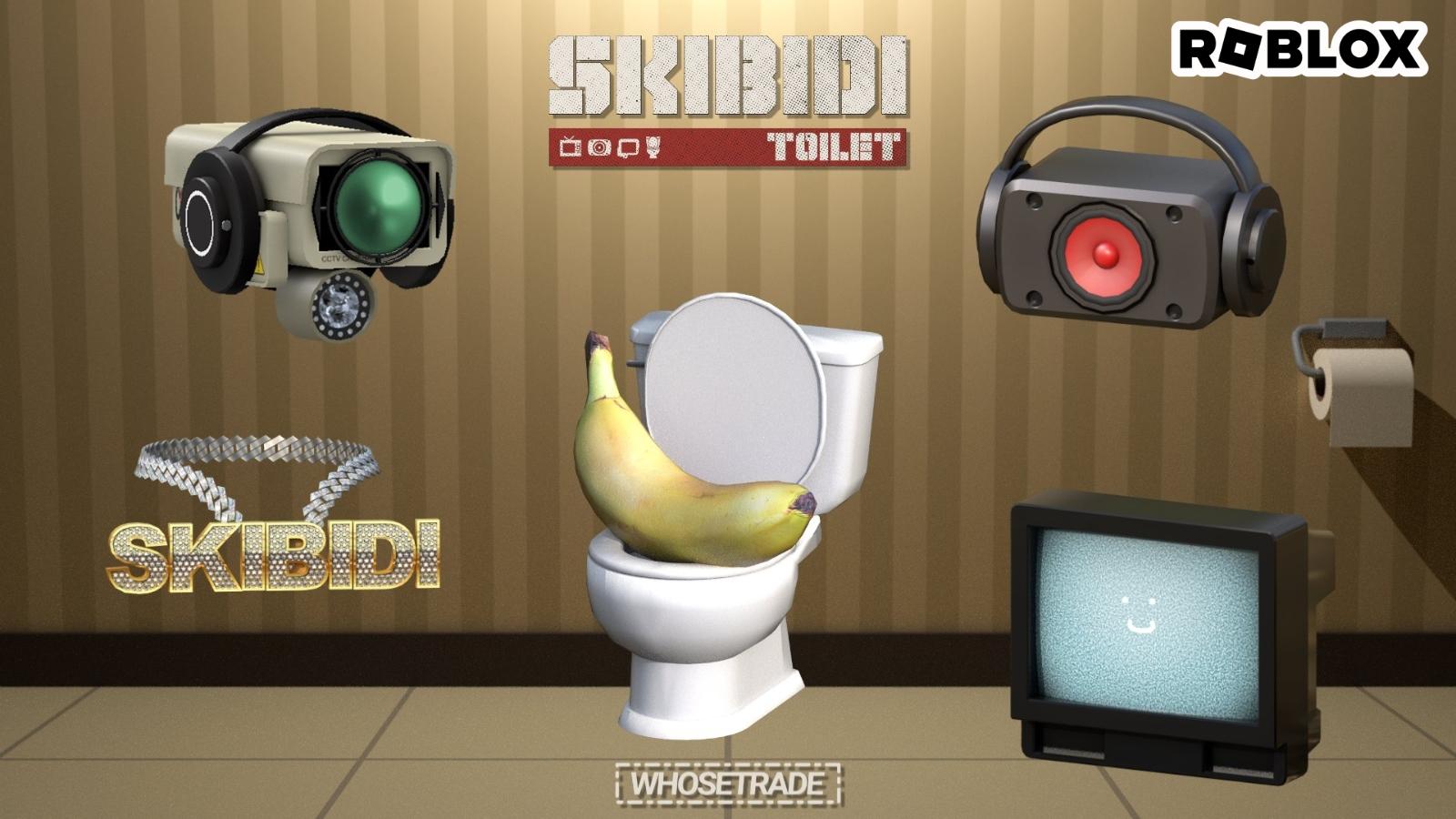 Skibidi Toilet UGC items in Roblox