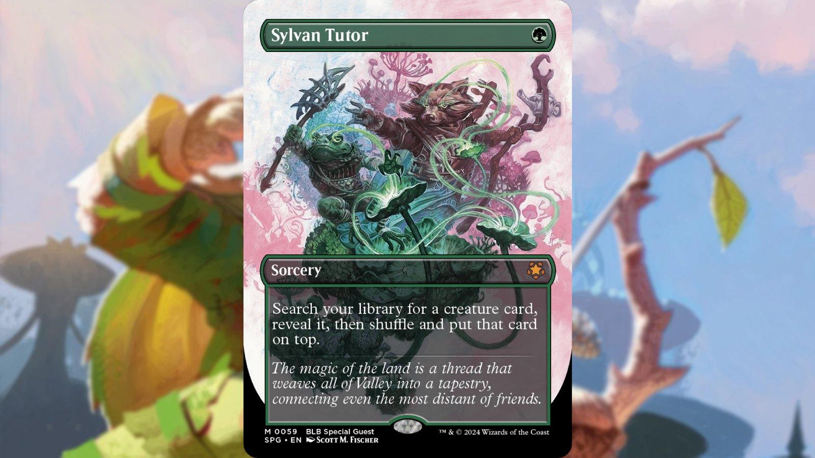 Bloomburrow reprints Sylvan Tutor